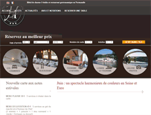 Tablet Screenshot of hotel-saintpierre.com